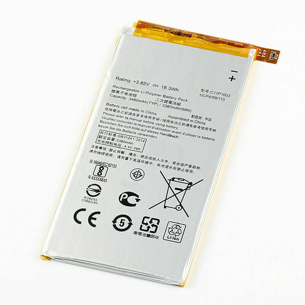 Batería para X555-X555LA-X555LD-X555LN-2ICP4/63/asus-C11P1603